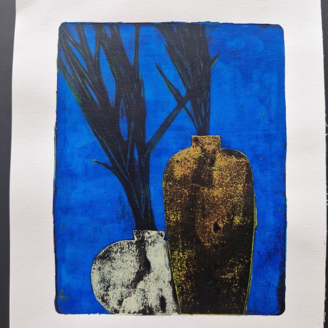 Atelier créatif impression avec la plaque en gel  - samedi 12 septembre