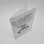carte A6 avec enveloppe - sérénité