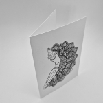 carte A6 avec enveloppe - la banane